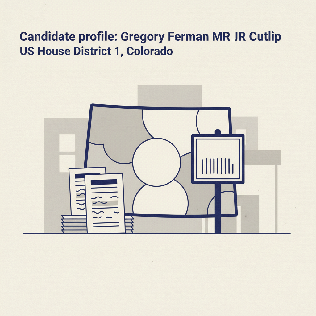 Candidate profile: Gregory Ferman MR JR Cutlip