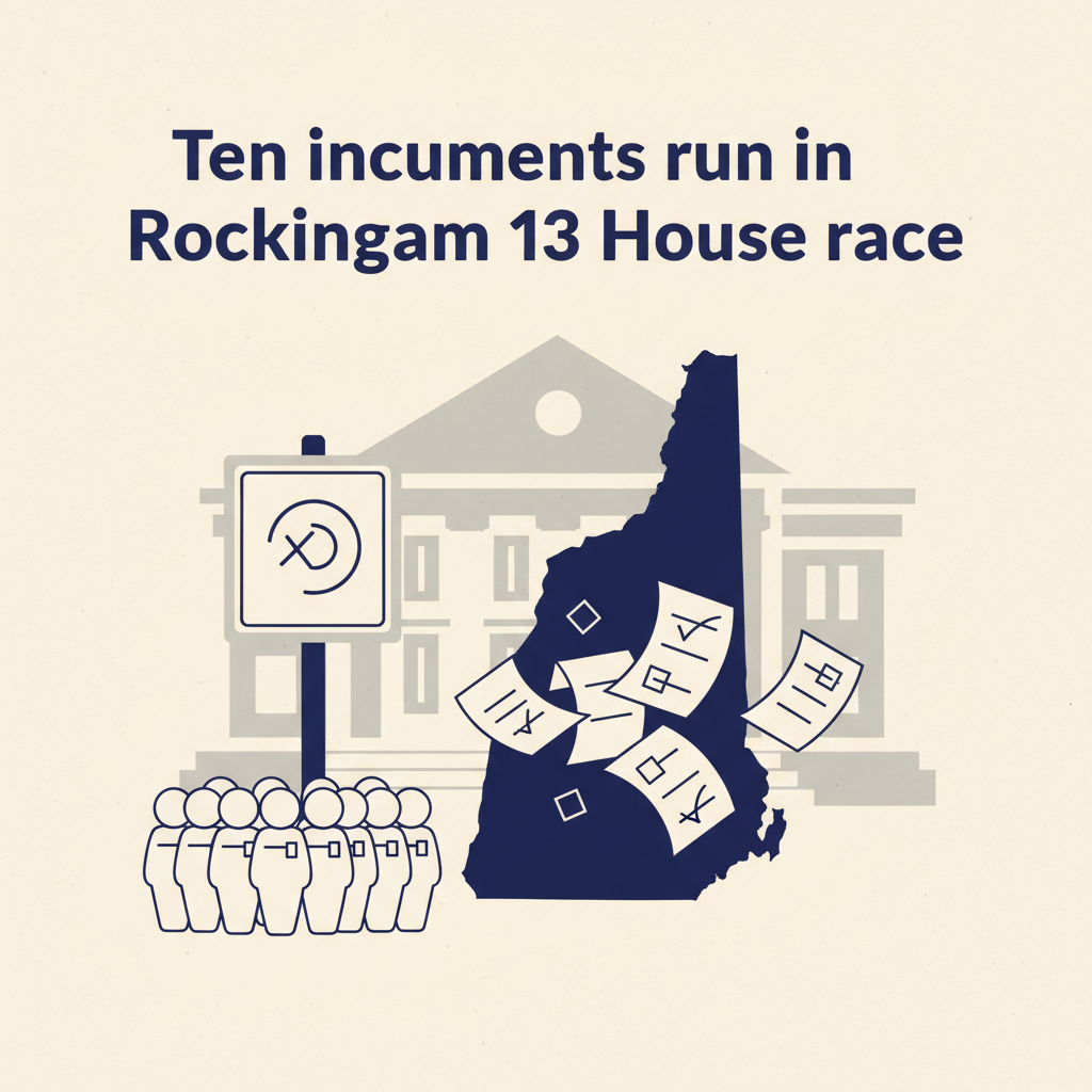 Ten incumbents run in Rockingham 13 House race
