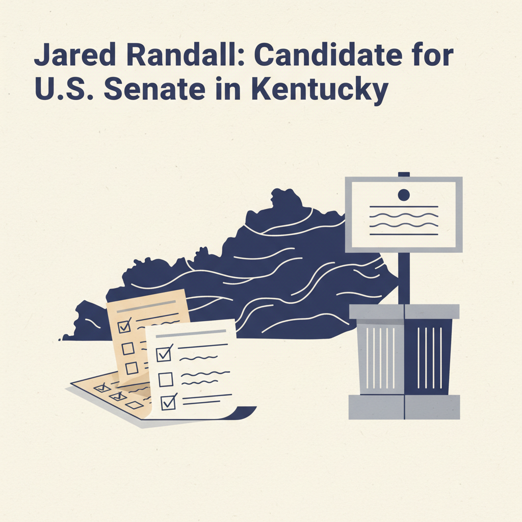 Jared Randall: Candidate for U.S. Senate in Kentucky