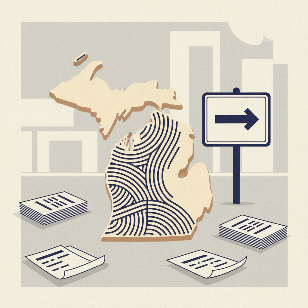 Andrew Lorenz runs as a Republican in Michigan’s 13th