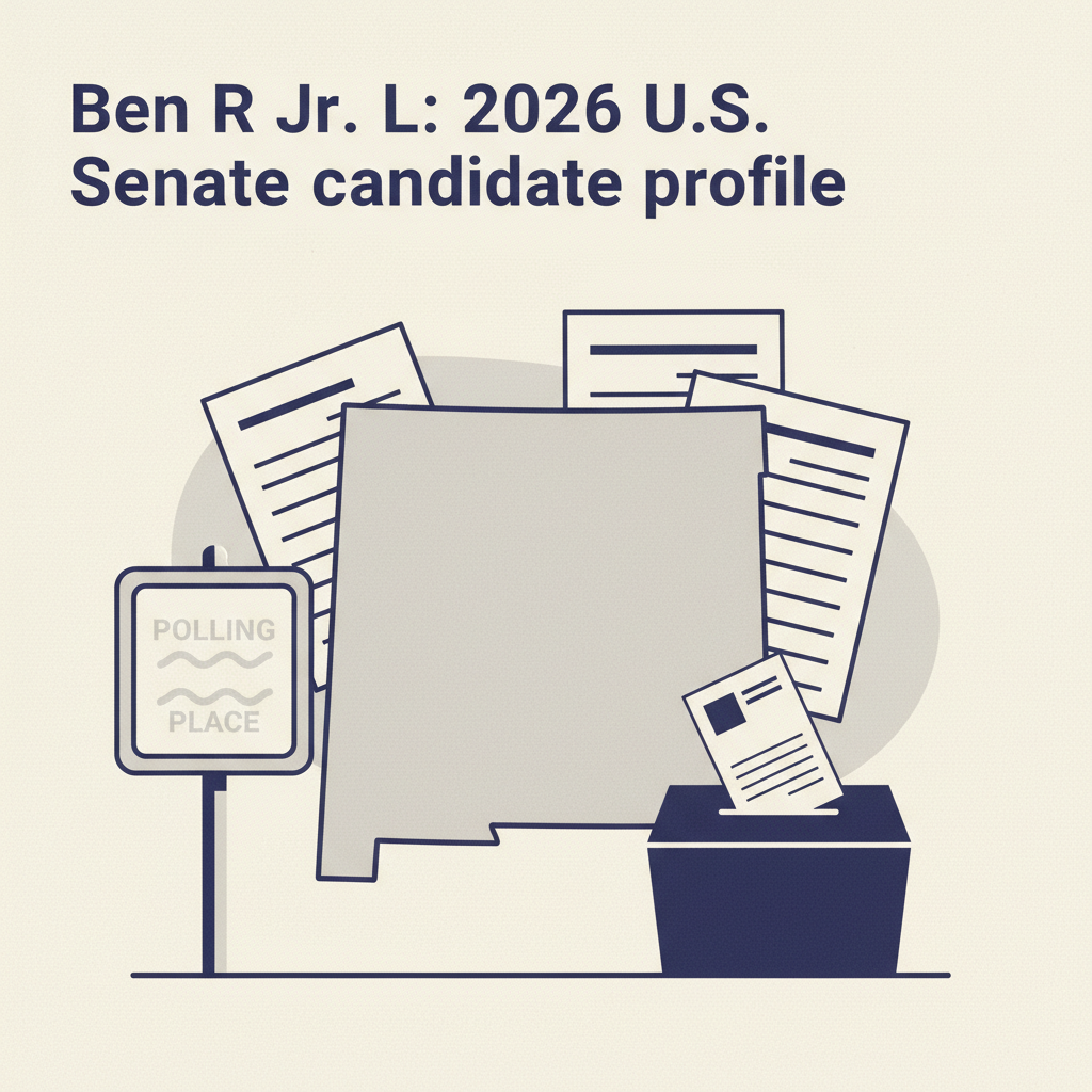 Ben R Jr. L: 2026 U.S. Senate candidate profile