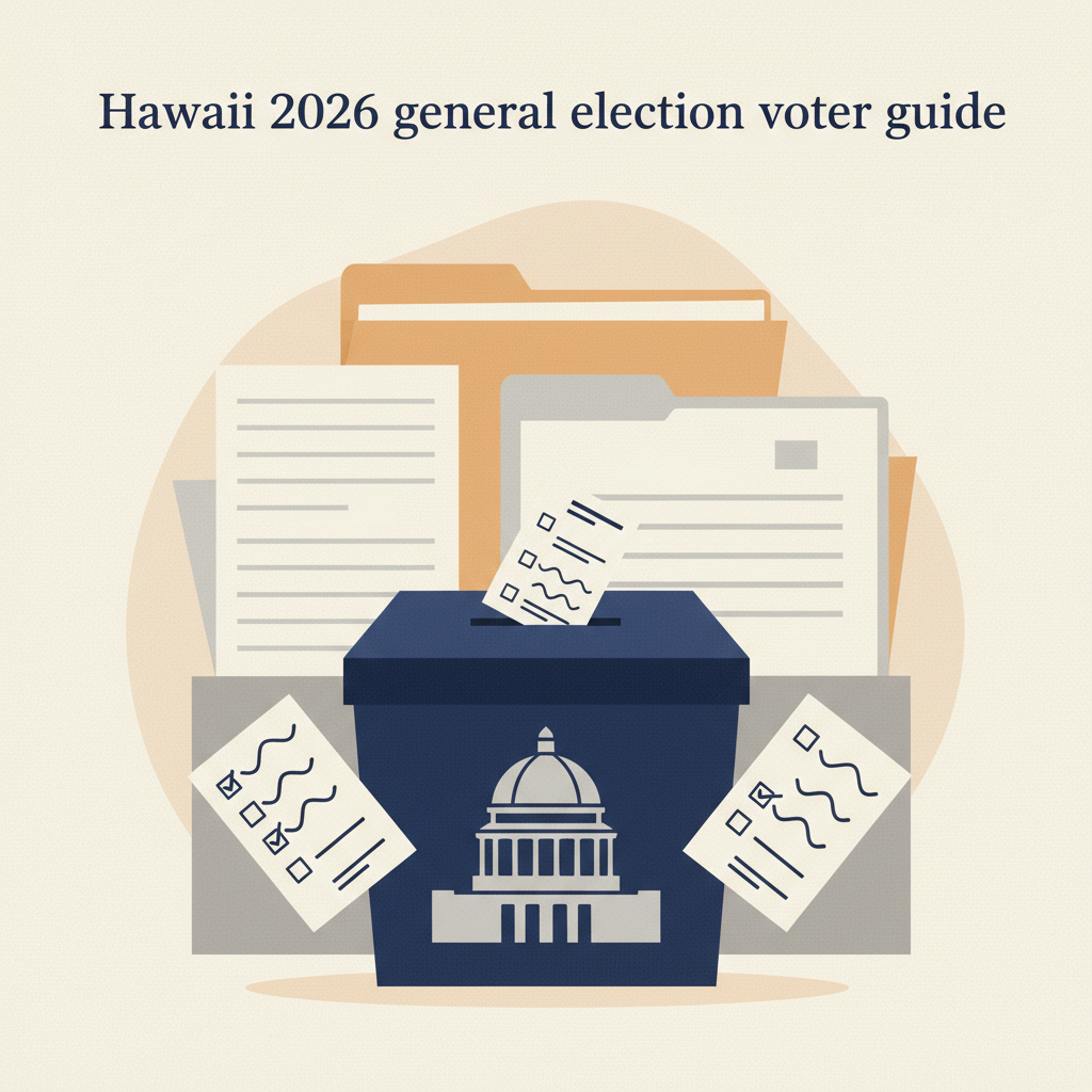 Hawaii 2026 general election voter guide