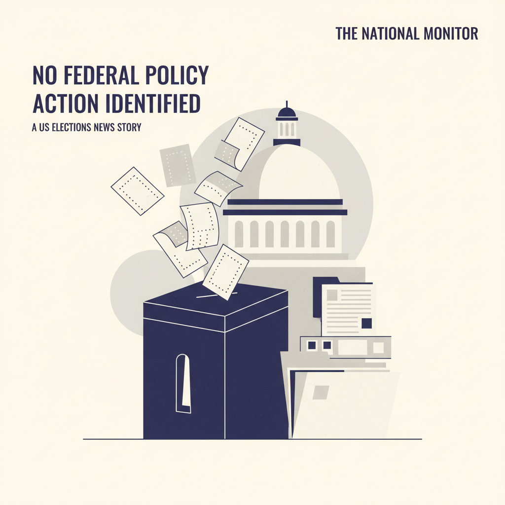 No federal policy action identified