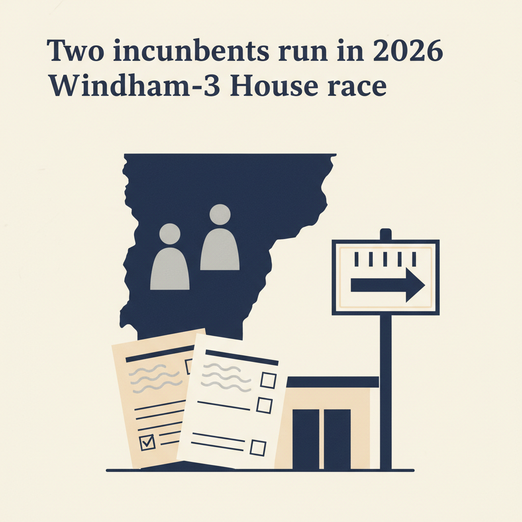 Two incumbents run in 2026 Windham-3 House race