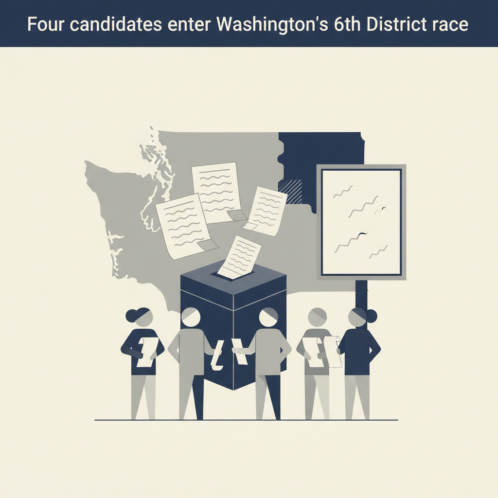Four candidates enter Washington’s 6th District race