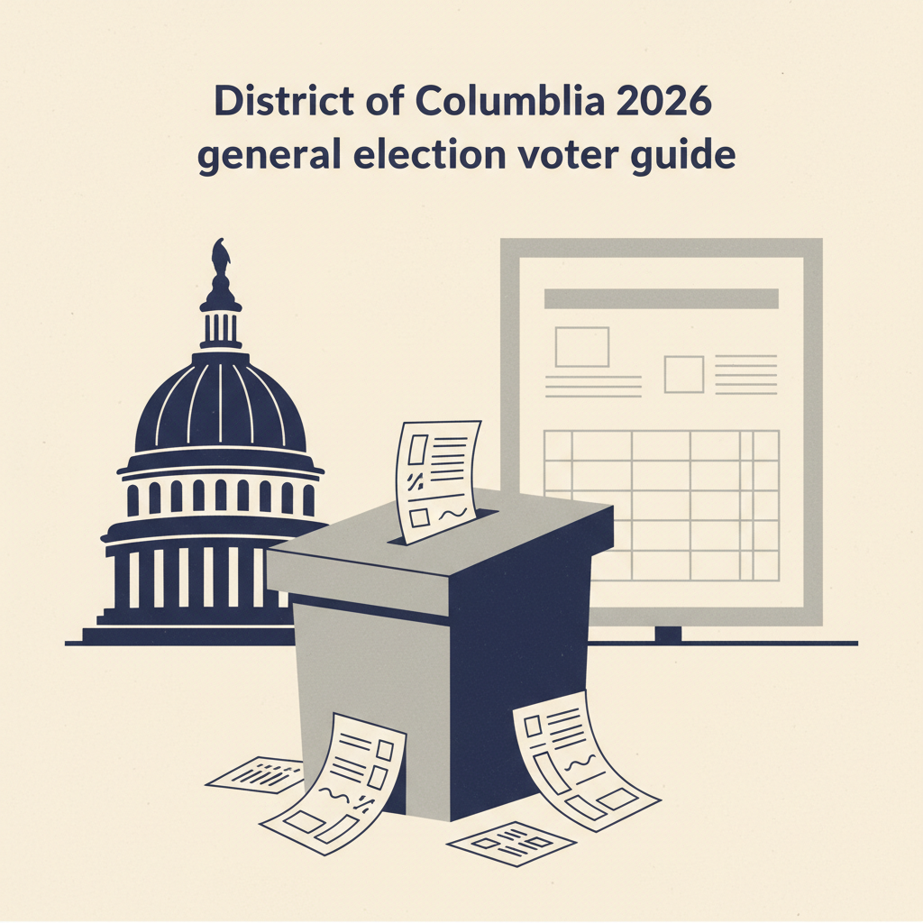 District of Columbia 2026 general election voter guide