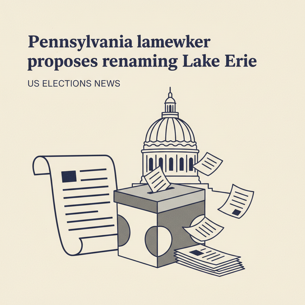 Pennsylvania lawmaker proposes renaming Lake Erie