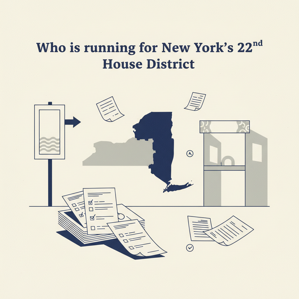 Who is running for New York’s 22nd House District