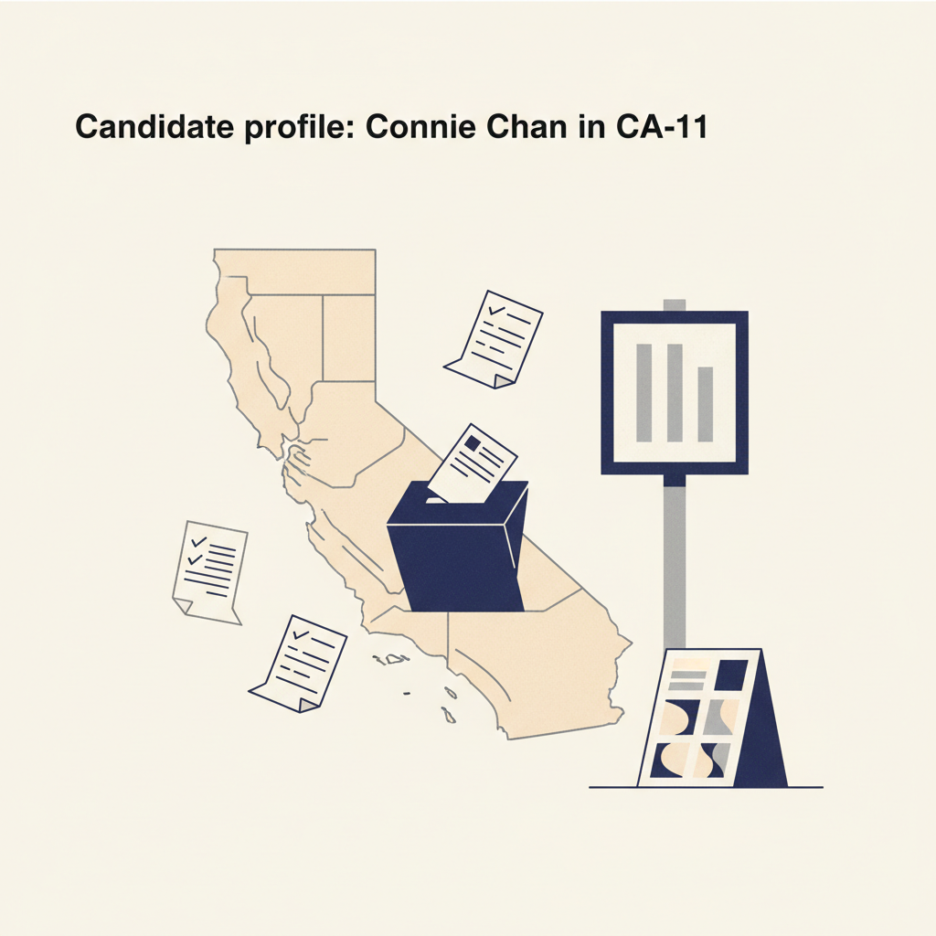 Candidate profile: Connie Chan in CA-11