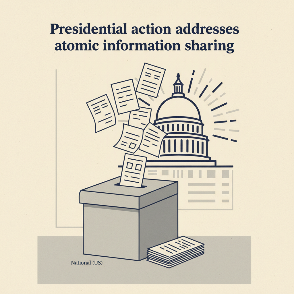 Presidential action addresses atomic information sharing