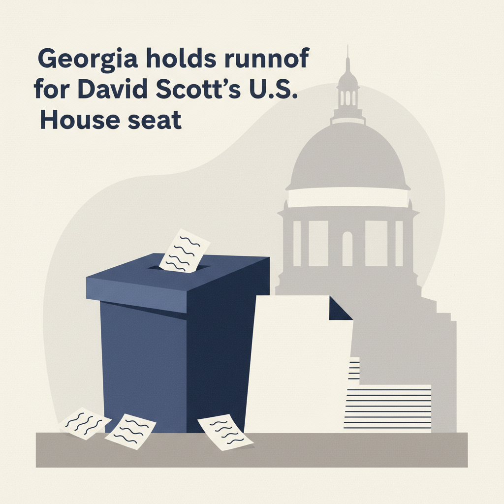 Georgia holds runoff for David Scott’s U.S. House seat