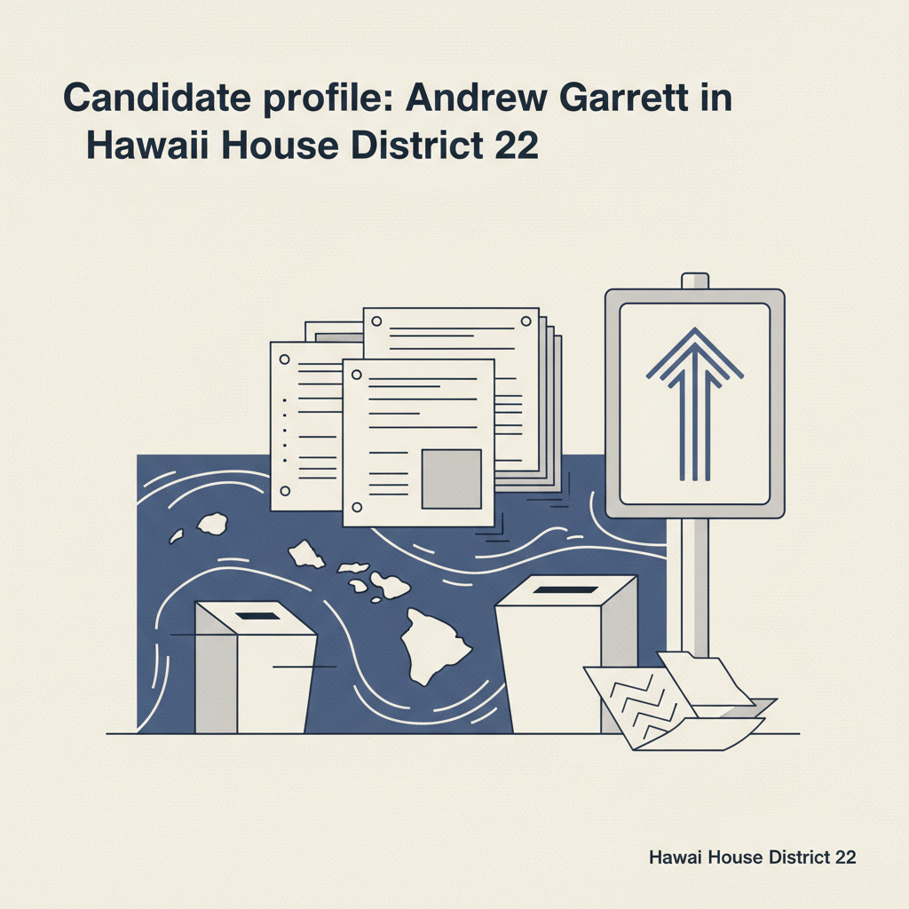 Candidate profile: Andrew Garrett in Hawaii House District 22
