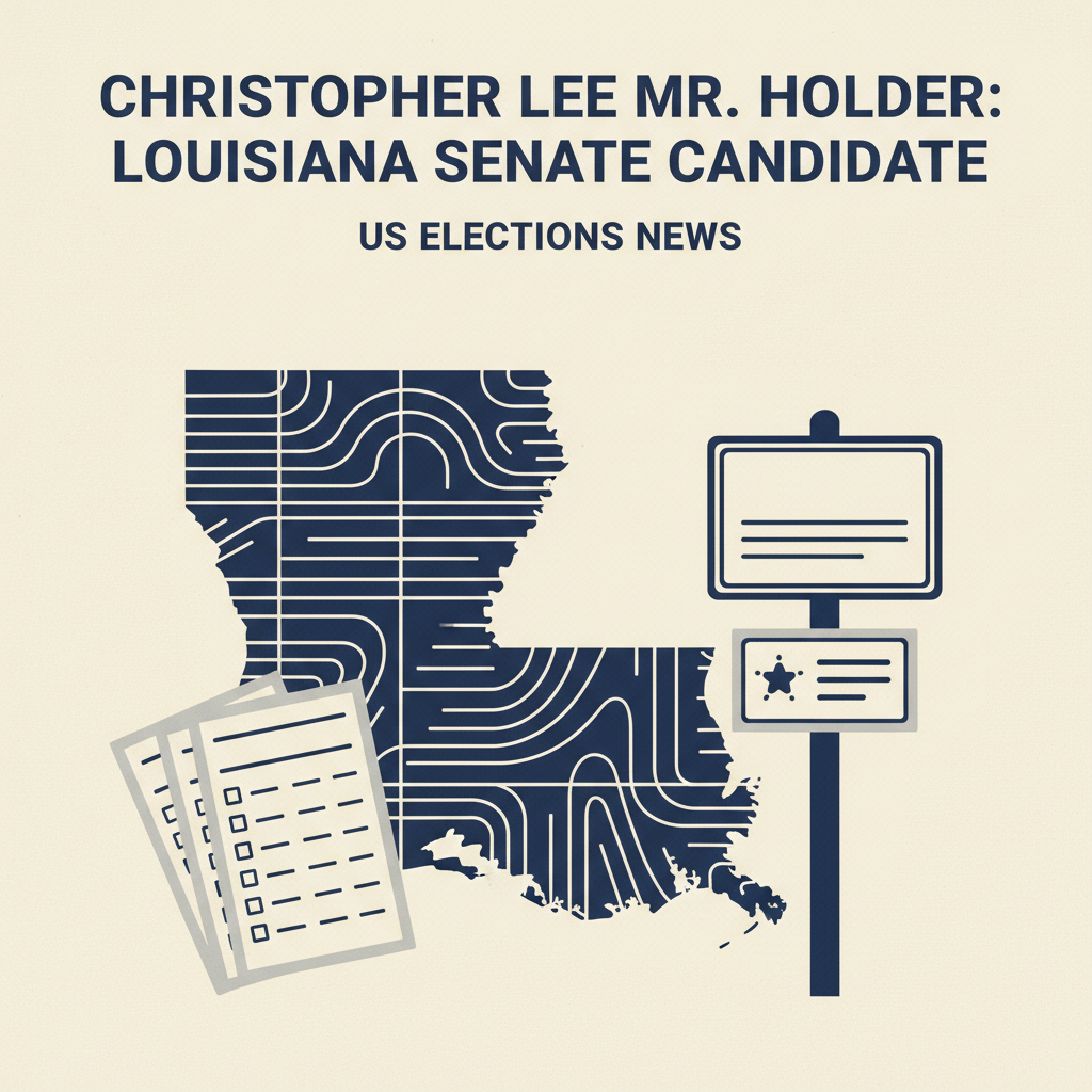 Christopher Lee Mr. Holder: Louisiana Senate candidate