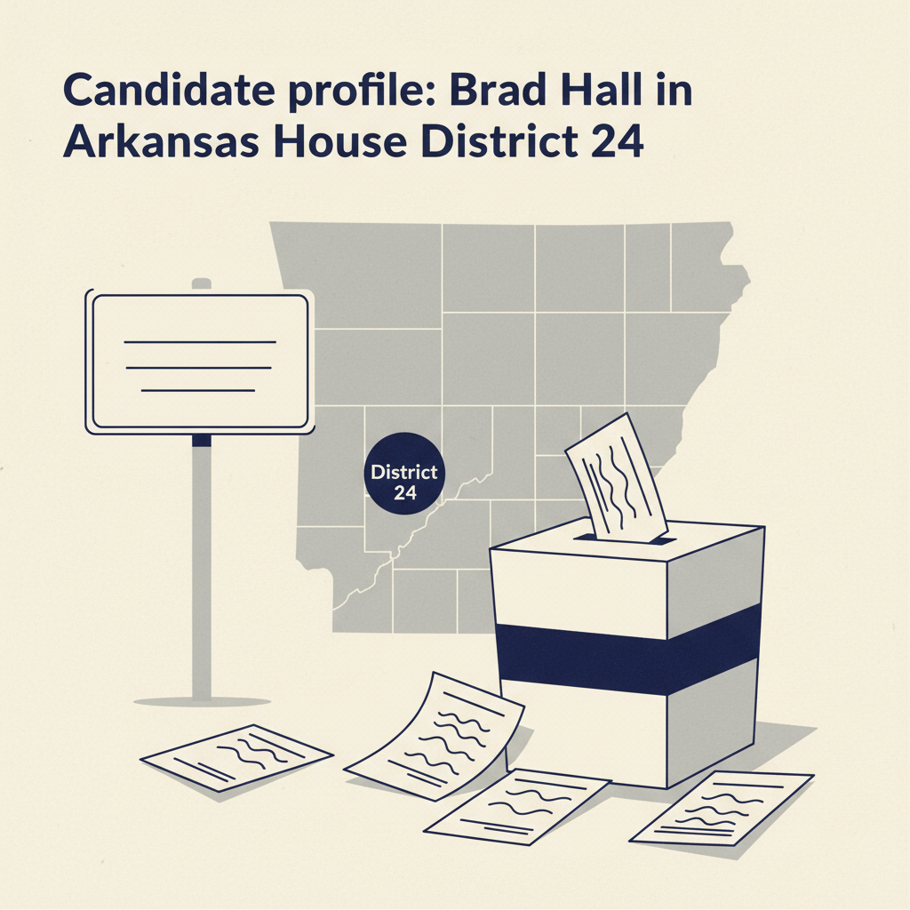 Candidate profile: Brad Hall in Arkansas House District 24