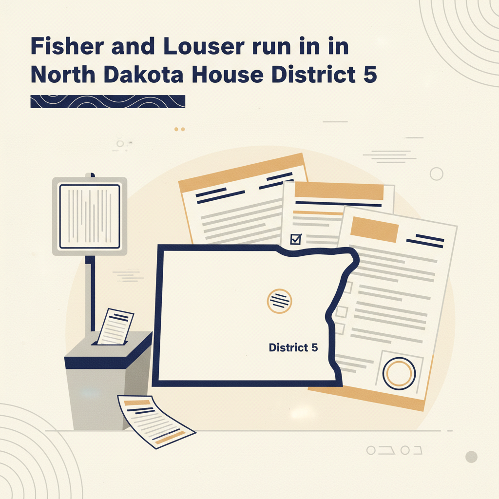 Fisher and Louser run in North Dakota House District 5
