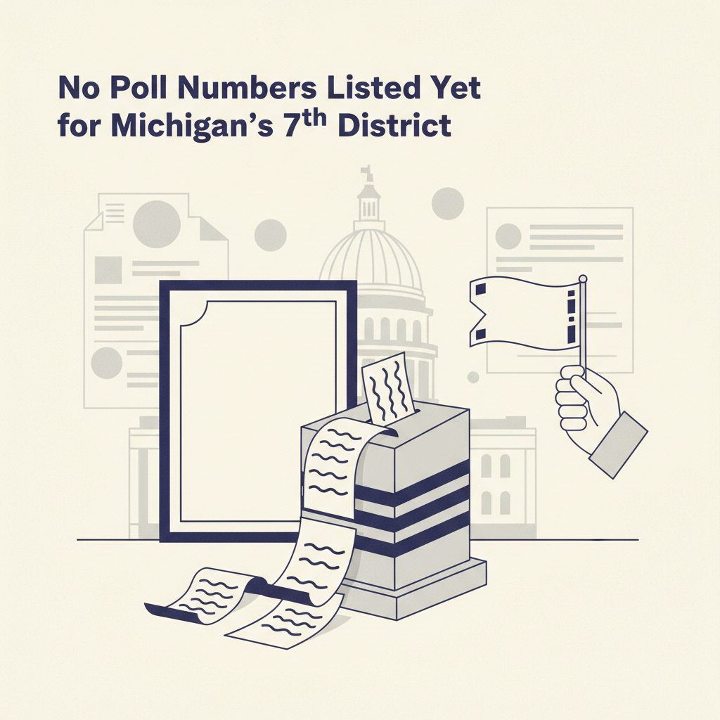 No Poll Numbers Listed Yet for Michigan’s 7th District