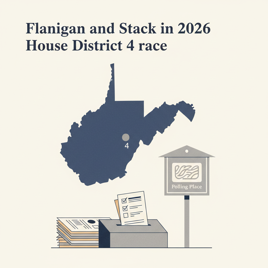 Flanigan and Stack in 2026 House District 4 race