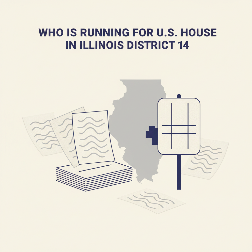 Who is running for U.S. House in Illinois District 14