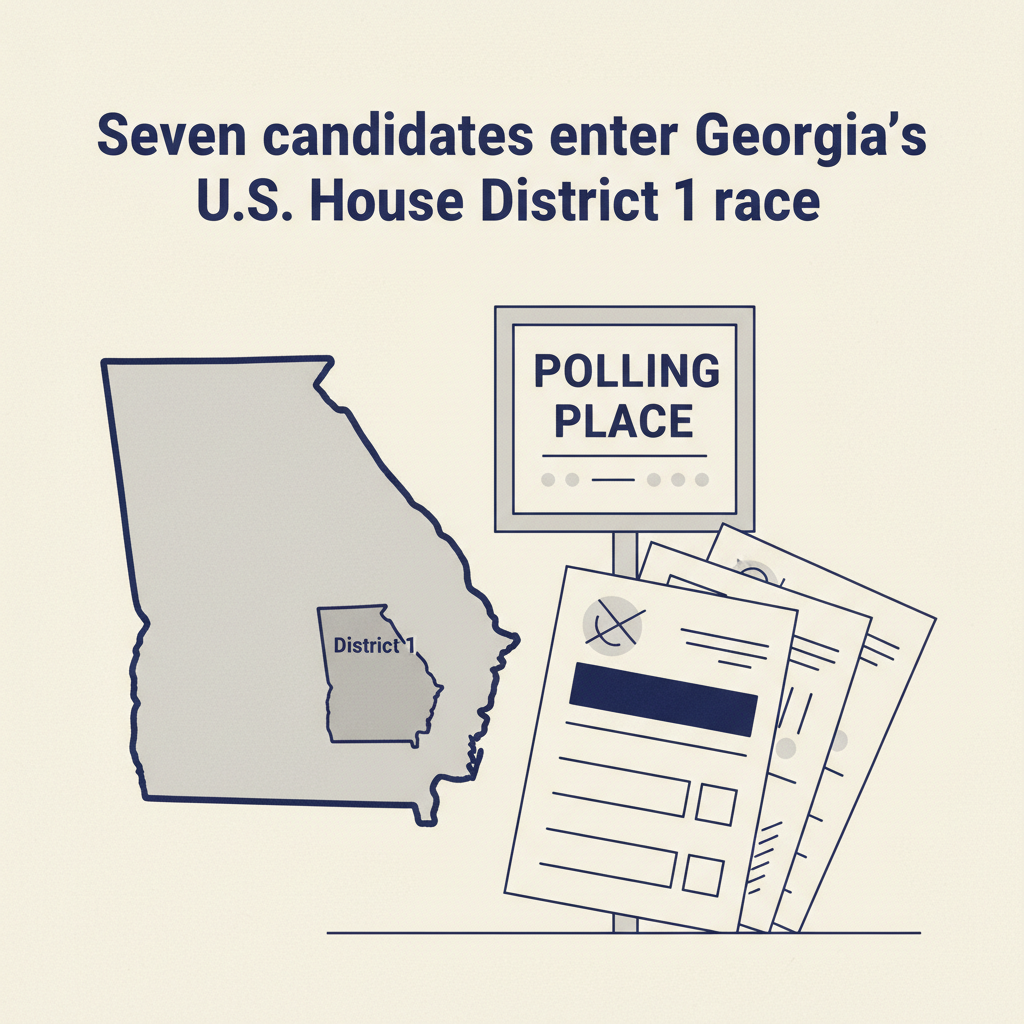 Seven candidates enter Georgia’s U.S. House District 1 race