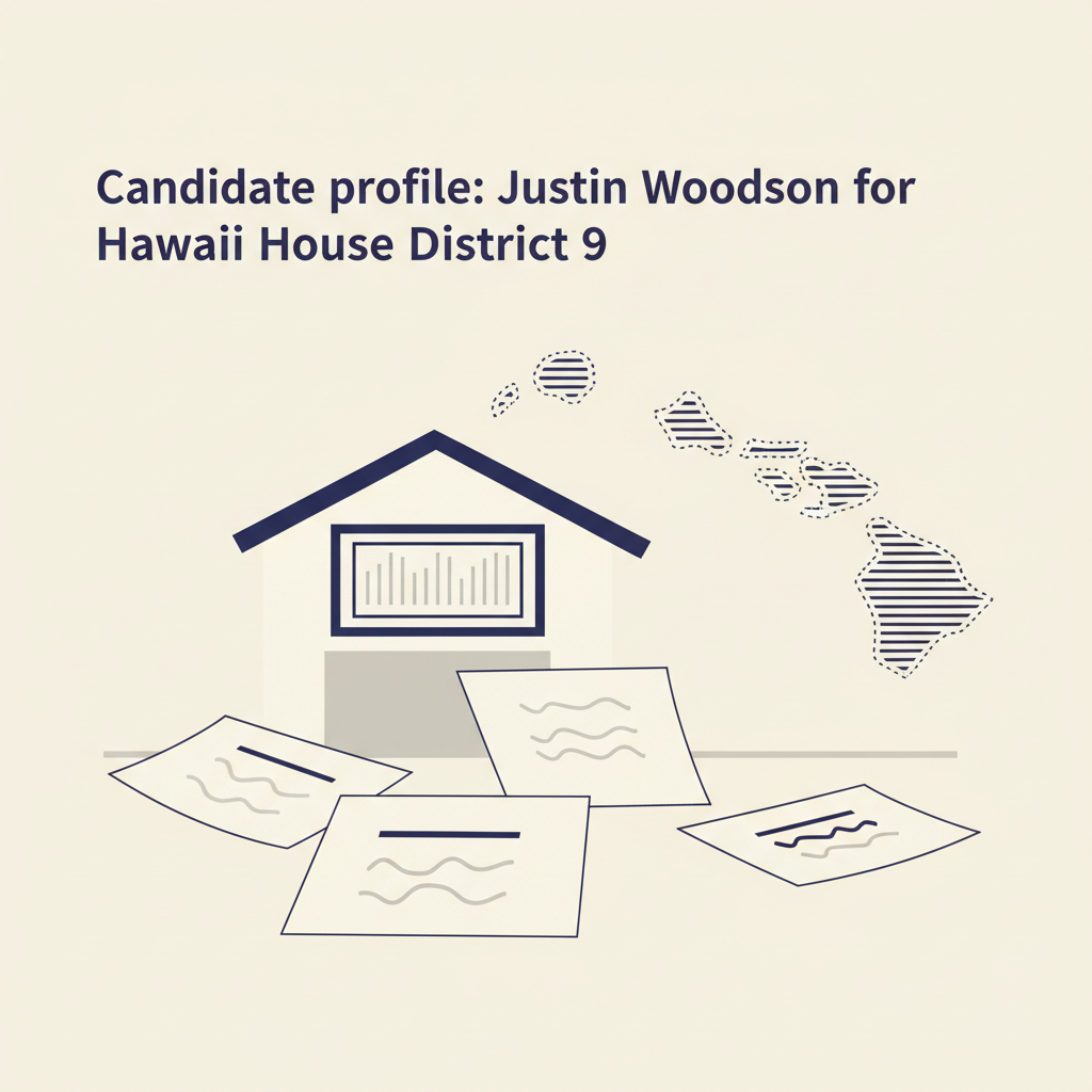 Candidate profile: Justin Woodson for Hawaii House District 9
