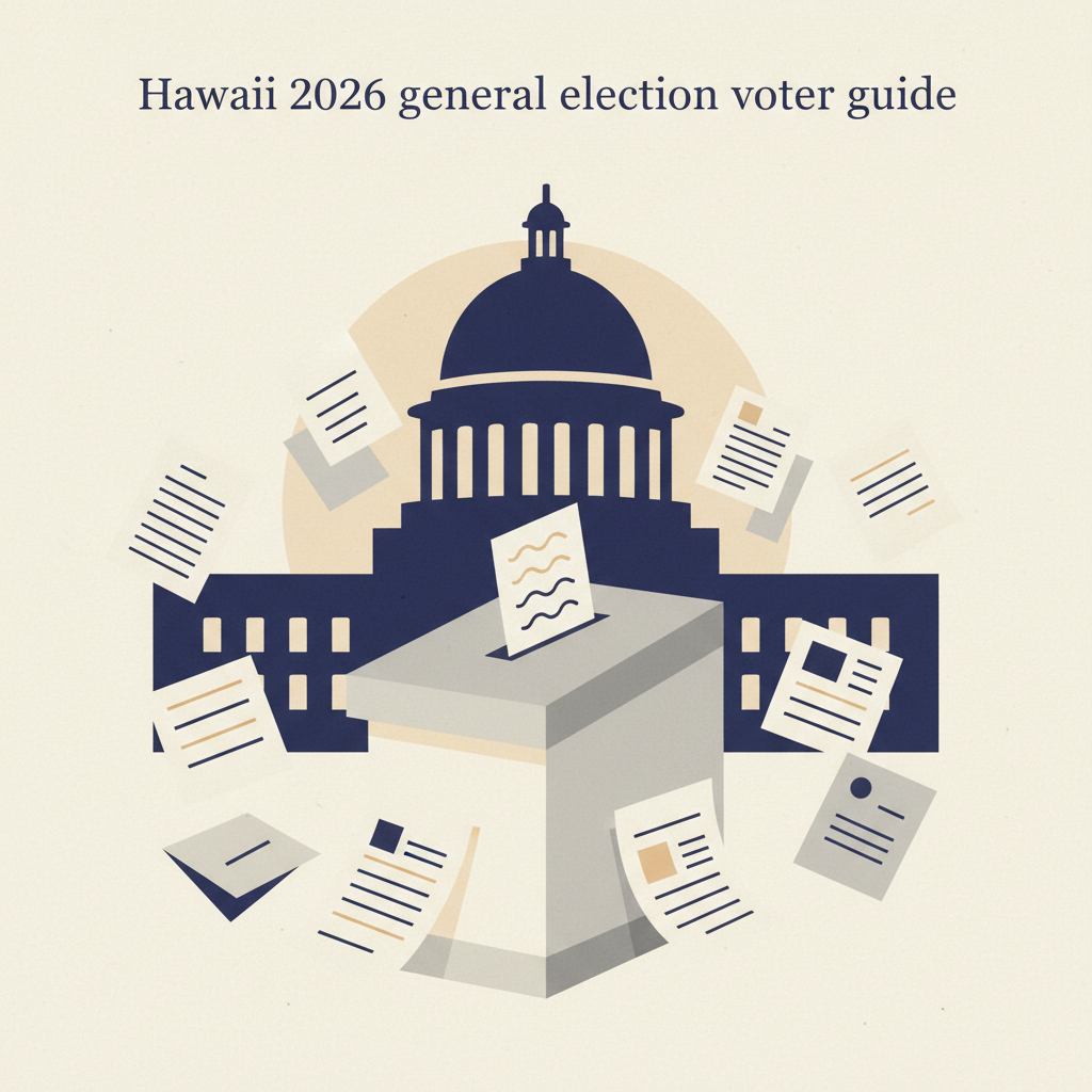 Hawaii 2026 general election voter guide