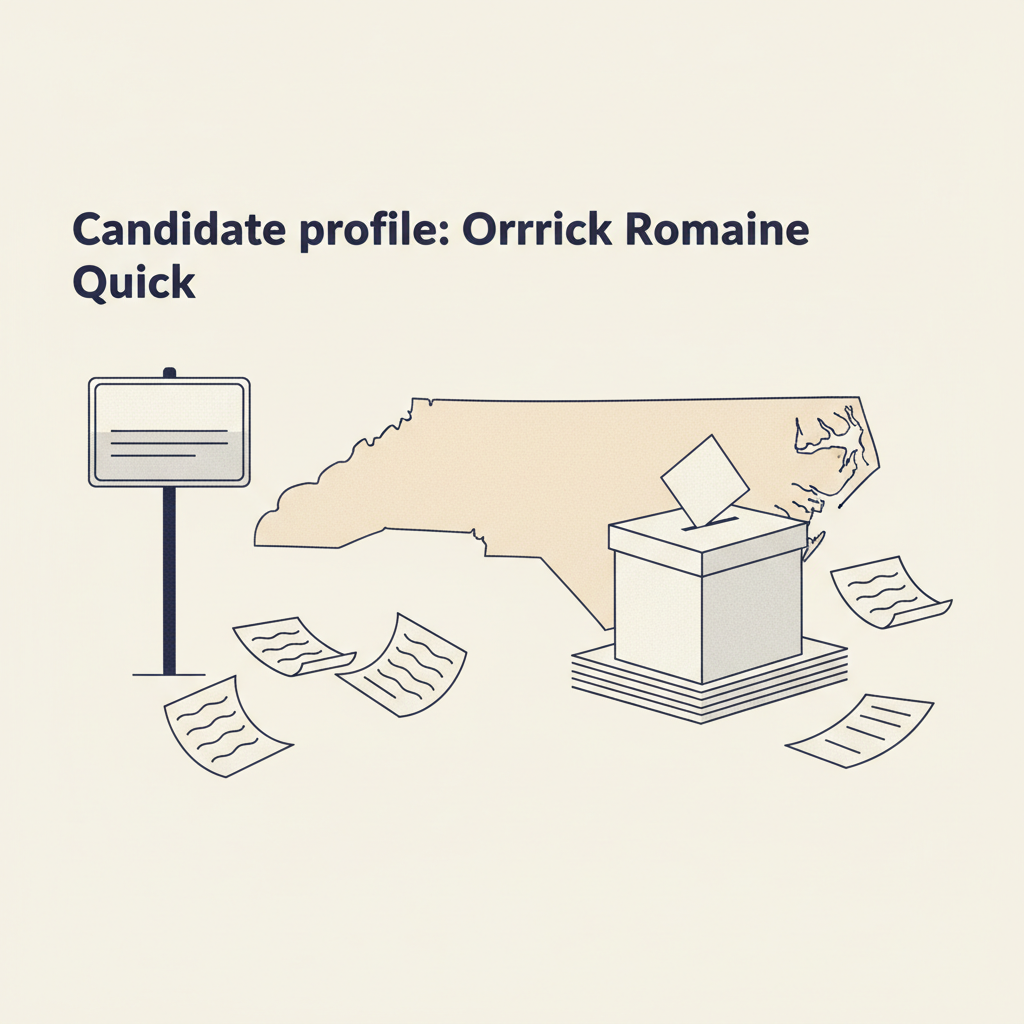 Candidate profile: Orrick Romaine Quick