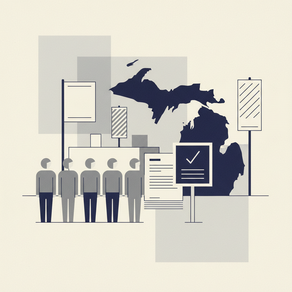 Six candidates line up for Michigan’s 9th District seat